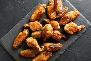 Grilled chicken wings